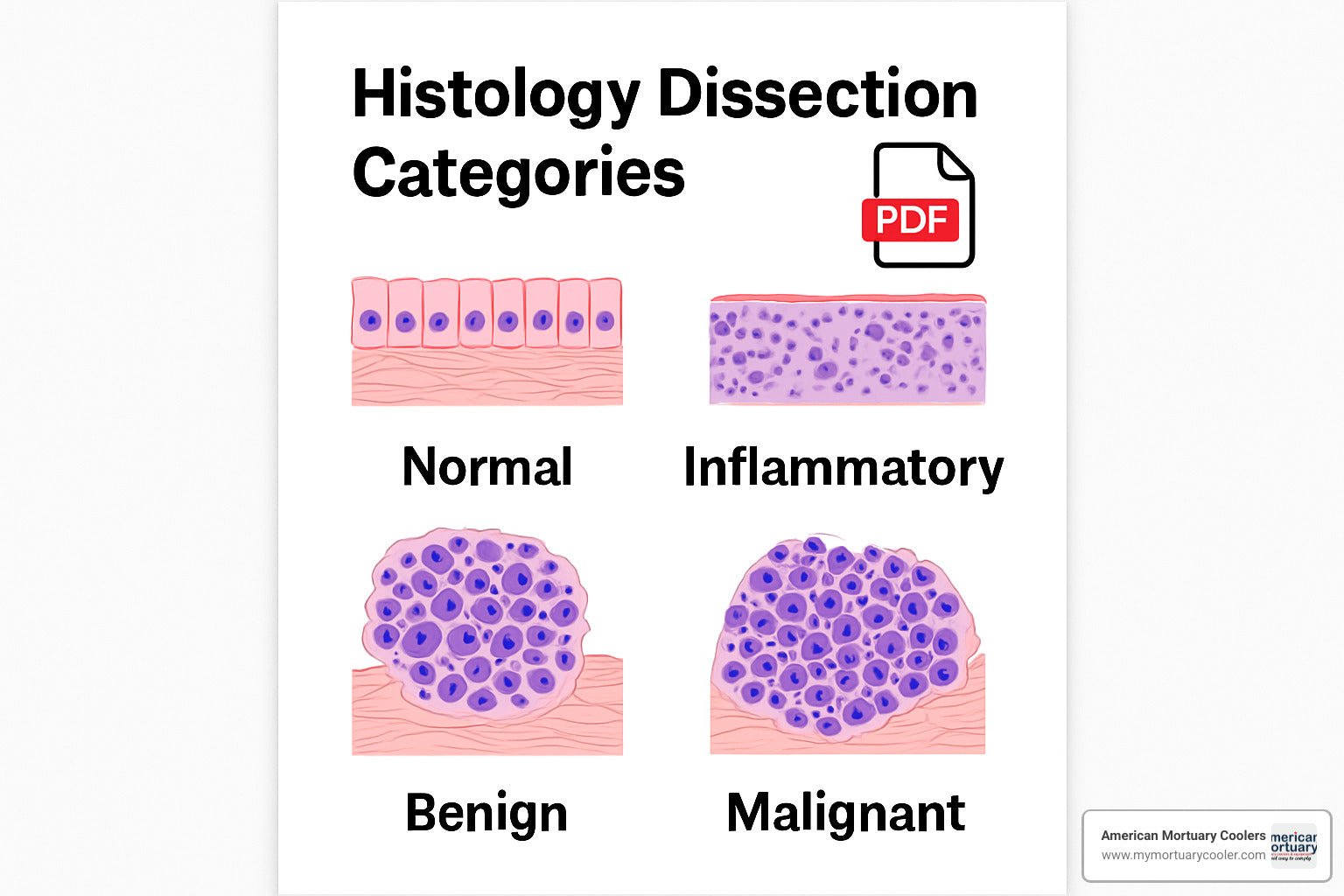 An Essential Guide to Histology Dissection Categories PDF - American Mortuary Coolers & Equipments An Essential Guide to Histology Dissection Categories PDF - American Mortuary Coolers & Equipments